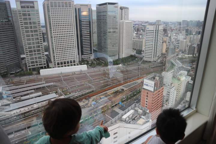 品川駅 電車 新幹線 子供 大好き 品川プリンスホテル